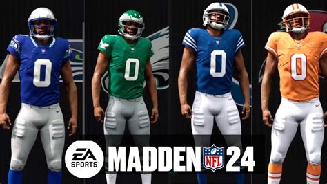 madden 24 best uniforms|madden 24 jersey.